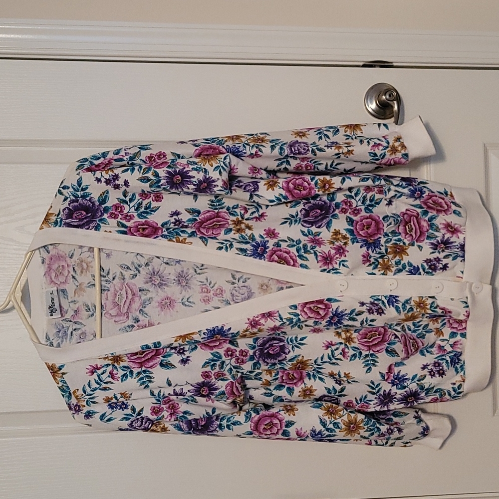 Floral Sweater